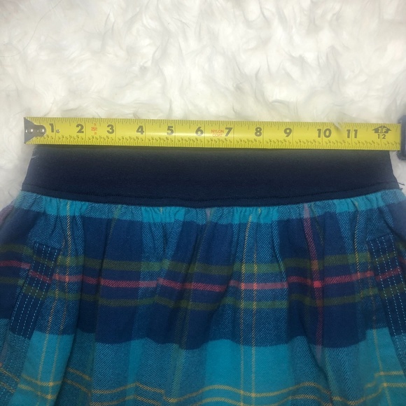 Hollister plaid winter mini skirt cotton EUC - Picture 8 of 9